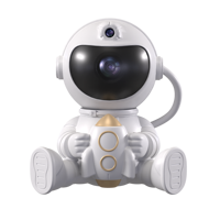 Projecteur étoilé Galaxy veilleuse astronaute espace nébuleuse plafond lampe à LED avec minuterie et télécommande pour chambre d'enfants salle de jeux