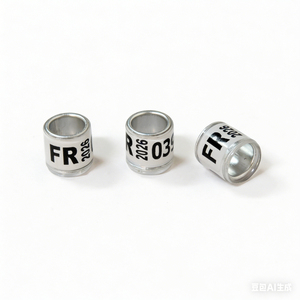 <span class=keywords><strong>2026</strong></span> Vogelringen Multicolor Duivenraces Beenringen met Woord Oorbellen Plastic Rond Klassiek Herbruikbaar Alle Seizoenen - Product Image 3