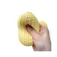 Realistiche plastic pinda-vormige squishy stressbal, langzaam rijzend, voor jongens & meisjes, anti-stress knijp speeltje, decompressie fidget toy