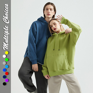 Sudadera con Capucha Unisex al por Mayor de Algodón, con Logotipo Personalizado Impreso, Sudadera Lisa para <span class=keywords><strong>Hombre</strong></span>, Talla Grande para Invierno, Poliéster/Algodón - Product Image 4