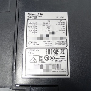 ไดรฟ์ปรับความเร็วแบบแปรผันรุ่นใหม่ ATV320U40N4B 3 เฟส ขายดี - Product Image 1