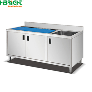 Mesa de Lavado de Platos Highbright Super Resistente con Ruedas y Patas Redondas - Product Image 6