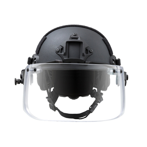 Visiera trasparente in vetro di protezione trasparente per visiera integrale di sicurezza per attrezzature di difesa personale casco tattico - Product Image 2