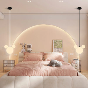 Ventilateur de plafond invisible Memphis avec lumière LED encastrée pour chambre d'enfant avec fonction dopamine, luminaire suspendu pour salle à manger - Product Image 3