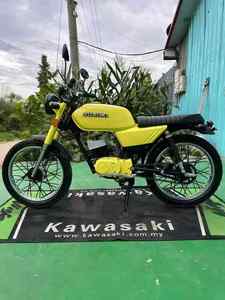 Motocicletas Usadas Clásicas <span class=keywords><strong>Suzuki</strong></span> AX100 98cc 2 Tiempos Refrigeradas por Aire 4 Velocidades Motocicleta Retro Streetbike 1988-1997 - Product Image 4