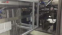 Ligne de production de machine de capsulage remplissante de sérum sanguin injectable IVEN pour les industries alimentaires/hospitalières