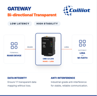 Dispositivo IoT, Gateway RS485 a LoRa, Módulo Inalámbrico Bidireccional de Alta Velocidad, Montable en Riel DIN, Coiliiot LS10