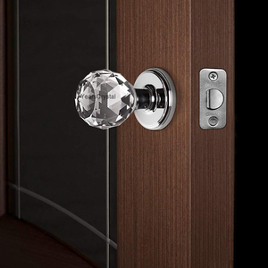 Novedades <span class=keywords><strong>2021</strong></span>, Accesorios Enchante, Tiradores de Puerta Redondos Transparentes, Pomos de Cristal Facetado para Puerta, Caja de Regalo con Logotipo Personalizado - Product Image 6