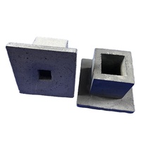 Support de four en carbure de silicium réfractaire pour la cuisson de pots en céramique, service de découpe et de moulage sur mesure