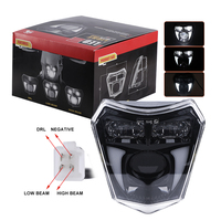 Le plus récent phare Led pour ktm 250 Exc-F2015 65W phares de feux de croisement moto pour KTM XC SX SXF Dirt Bike