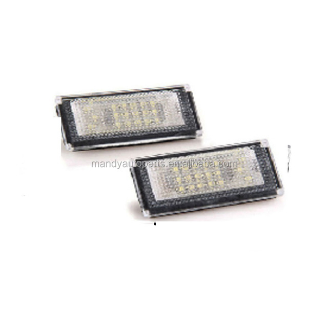 Super Bright LED License Plate Light Lamp Car Auto Rear Registration Number Plate Lamp for BMW Mini Cooper R50 R52 R53