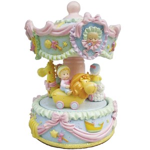 Móvil musical decorativo para bebé de 170 mm con diseño de niña pequeña para cuna - Product Image 1