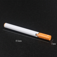 Briquet à gaz miniature portable créatif en gros, ultra-fin, rechargeable, en forme de cigarette pour cigarettes