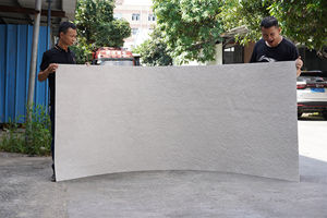 Suministro a granel de piedra rugosa de veta suave para paredes, material para uso doméstico y comercial, panel de pared para <span class=keywords><strong>hoteles</strong></span>, lámina de chapa de piedra flexible - Product Image 4