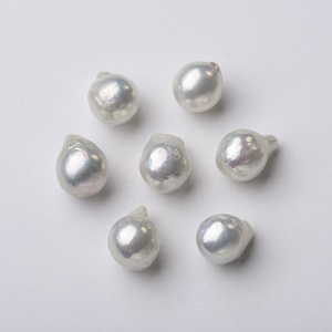 Perle d'acqua dolce Haiyang, perle d'acqua dolce naturali, perle sfuse a forma di goccia d'acqua, perle barocche - Product Image 1