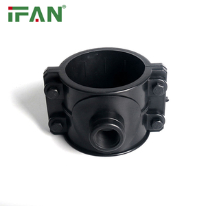 Ifan Raccord de tuyau en PP de haute qualité PN16 Accessoires d'irrigation Plomberie HDPE <span class=keywords><strong>Selle</strong></span> de serrage - Product Image 2