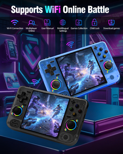 Consolas de Juegos Portátiles, Batería de Larga Duración, Pantalla HD, Control de Doble Joystick, 64 GB, Consolas de Videojuegos Retro con Luz RGB, RF40H - Product Image 6