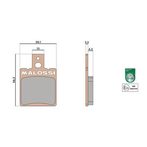 PASTILLAS DE FRENO MHR SYNT homologadas - Product Image 1