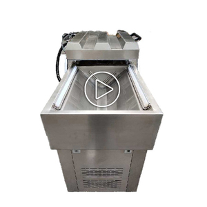 เครื่องบรรจุภัณฑ์สูญญากาศแบบอัตโนมัติสองห้อง DZ-600 2QX พร้อมระบบควบคุม PLC ความแม่นยำสูง สำหรับงานหนัก - Product Image 1