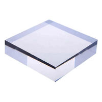 Lámina Acrílica PMMA Transparente de 30mm 100mm, Láminas de Plástico Extruido para Techos Transparentes, Marca HUASHUAITE