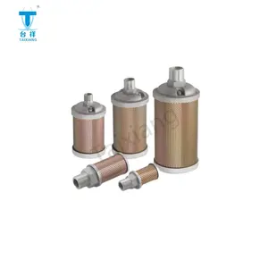 TaiXiang Muffler Silencer LX Series XY Series Bottle Blowing Machine Spare Parts Brass Plastic