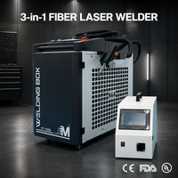 Máquina de Soldadura Láser Portátil 3 en 1 con Certificado CE, Soldadora Láser de Fibra Automática, Máquina de Limpieza y Corte Láser de 1500w 2000w 3000w