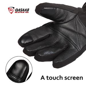 Outdoor Ski Touchscreen Electric-Heating Warmed Black USB-Charger Lithium-Battery Snowboarding Winter Sports Heated <b>Gloves</b> - Product Image 3