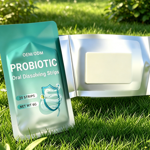 Suministro Exclusivo OEM: Tiras de Película Oral Probiótica para <span class=keywords><strong>Bacterias</strong></span> Beneficiosas, Bienestar Digestivo, Probado en Laboratorio - Product Image 1