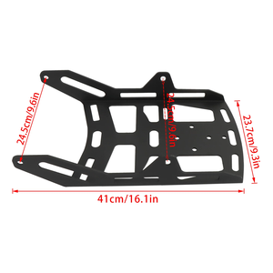 Portaequipajes Trasero para Motocicleta, Soporte para Caja Trasera, para CRF300L CRF300 <span class=keywords><strong>Rally</strong></span>/ABS CRF <span class=keywords><strong>300</strong></span> <span class=keywords><strong>L</strong></span> 2021-2024 (Negro) - Product Image 3