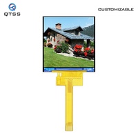Modul Layar Persegi LCD TFT IPS 1,54 Inci 240*240 SPI ST7789 Panel Layar Kustom HD154059C8