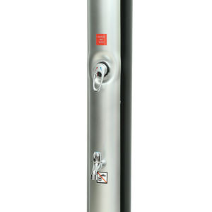 Venta caliente plata y negro <span class=keywords><strong>pintado</strong></span> PVC al aire libre piscina ducha solar ducha columna LY35L06 - Product Image 3