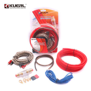 Cable de Instalación para Amplificador de Auto KUERL, Cable de Cobre de 6GA 8GA, Kit de Cableado de Sistema de Audio de Alto Rendimiento - Product Image 4
