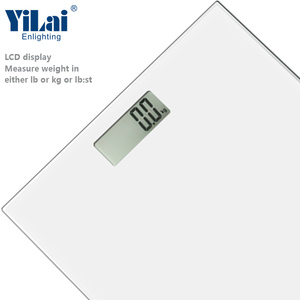 Cân Cơ Thể Tốt Nhất Pin Di Động 180Kg Màn Hình Lcd Kỹ Thuật Số Trọng Lượng Cơ Thể Kính Phòng Tắm Cân Trọng Lượng Máy - Product Image 5
