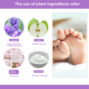 Cura della pelle del piede maschera esfoliante per i piedi calzini per Pedicure esfoliazione per i piedi maschera rimuovi pelle morta tacchi piedi Peeling maschera per la buccia - Product Image 4