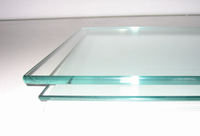 Usine 6mm 8mm 10mm 12mm garde-corps en verre trempé porte de douche et balcon verre sans cadre à motif plat à prix compétitif