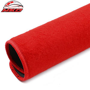 พรมปูพื้นสำหรับเทสลารุ่น S 12-20 พรมกันลื่นด้านหน้าด้านหลังกำมะหยี่สีแดง - 3 ชิ้น - Product Image 3