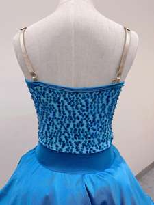 Costumi di danza <span class=keywords><strong>Jazz</strong></span> con paillettes blu di alta qualità ragazza <span class=keywords><strong>Jazz</strong></span> Stage Dance indossare gonne <span class=keywords><strong>Jazz</strong></span> costumi da ballo - Product Image 6