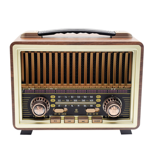 Radio Portátil Retro de <span class=keywords><strong>3</strong></span> Bandas <span class=keywords><strong>FM</strong></span> AM SW USB TF MP3 Recargable de 1200 mAh con Certificación CE, Venta al Por Mayor Directa de Fábrica OEM Personalizada - Product Image 3