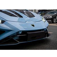 Pare-chocs avant de voiture en carbone sec sur mesure pour Lamborghini Huracan EVO RWD Style 2020 + lèvre avant de pare-chocs