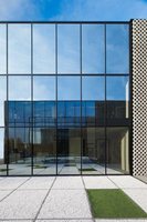Luxseal Mur-rideau à cadre caché bon marché Mur-rideau en verre pour bâtiment Mur-rideau extérieur en aluminium