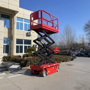 <span class=keywords><strong>Plataforma</strong></span> elevadora de tijeras eléctricas hidráulicas de altura ajustable de 12m superventas - Product Image 3