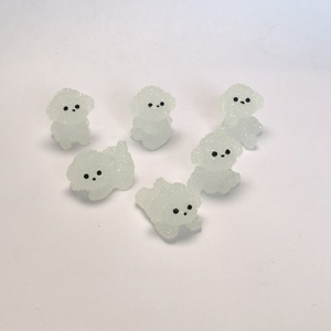 100 Pezzi Mini Statuette Luminose di Cani, Miniature per Artigianato, Giardino delle Fate, Fai da Te, Decorazione per Camera da Letto, Soggiorno, Auto, Casa e Scrivania - Product Image 1
