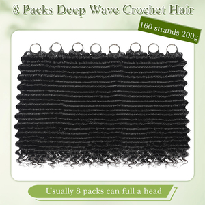 Extension per <span class=keywords><strong>Capelli</strong></span> Vietnamiti a Uncinetto <span class=keywords><strong>con</strong></span> Piume, Grado 10A, Vergini, Colore 27, Vendita Calda #   Treccia Stile Boho Riccio Ondulato Profondo Biondo Miele - Product Image 4