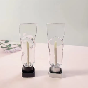 Tube de brillant à lèvres vide Tube de rouge à lèvres rechargeable emballage cosmétique Portable clair acrylique bricolage maquillage beauté conteneur - Product Image 3