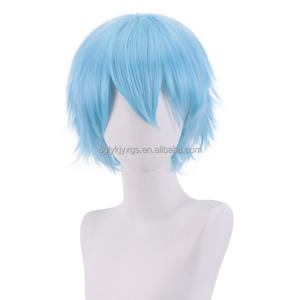 WD01 Peluca de fibra química de <span class=keywords><strong>Halloween</strong></span> para hombres, pelo colorido de anime, juegos de rol - Product Image 6