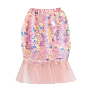 Recién llegado, <span class=keywords><strong>disfraz</strong></span> de <span class=keywords><strong>sirena</strong></span> de Halloween para niñas pequeñas, tutú de cola gótica, vestido de lentejuelas, <span class=keywords><strong>disfraz</strong></span> de fiesta - Product Image 5