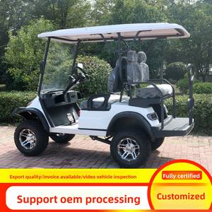 Voiturette de golf électrique tout-terrain, véhicule de transport pour zones panoramiques, navette immobilière, véhicule électrique à quatre roues pour le tourisme - Product Image 3