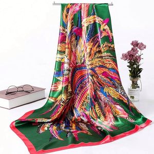 Écharpe en soie satinée 100 % soie de mûrier pour femme, collection automne-hiver, châle polyvalent en soie pour femme - Product Image 2