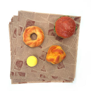 Papier à sandwich de qualité alimentaire personnalisé, résistant à la graisse, papier ciré pour emballage alimentaire - Product Image 3