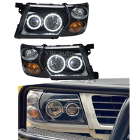 Accessoire automobile YBJ, nouveau feu de position DRL pour NISSAN Patrol GU Y61 MK5 1998-2003 Wagon SUV, phare à yeux d'ange